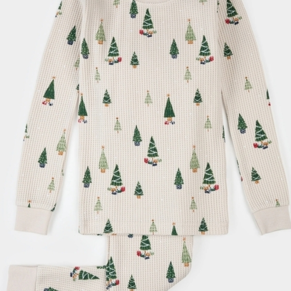 Petit Lem Size 6 X Christmas Tree Pajama Set